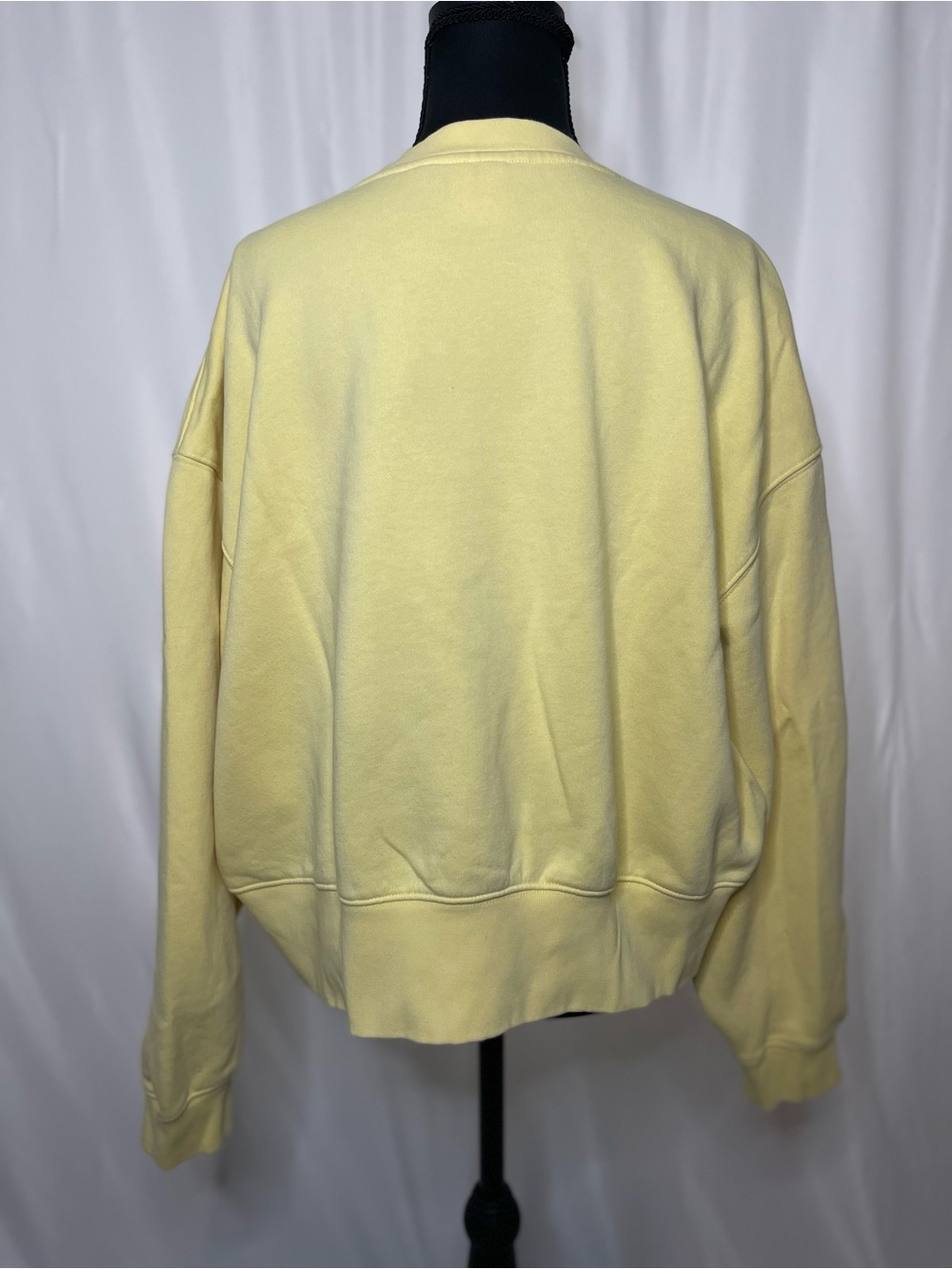 Adidas Women's Yellow Crewneck Sweatshirt - Picture 11 of 16